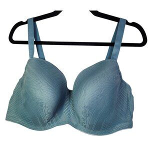 Thirdlove Everyday Lace T-Shirt Bra Teal Blue Underwire Support Size 42E New